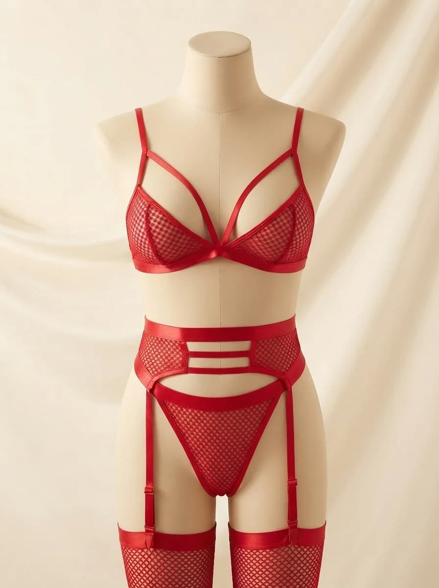 Invisible Seamless Push Up Underwear Set