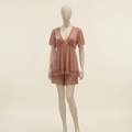 Blush Serenity Lace Nightwear Set