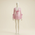 Blush Whisper Sheer Net Nightdress