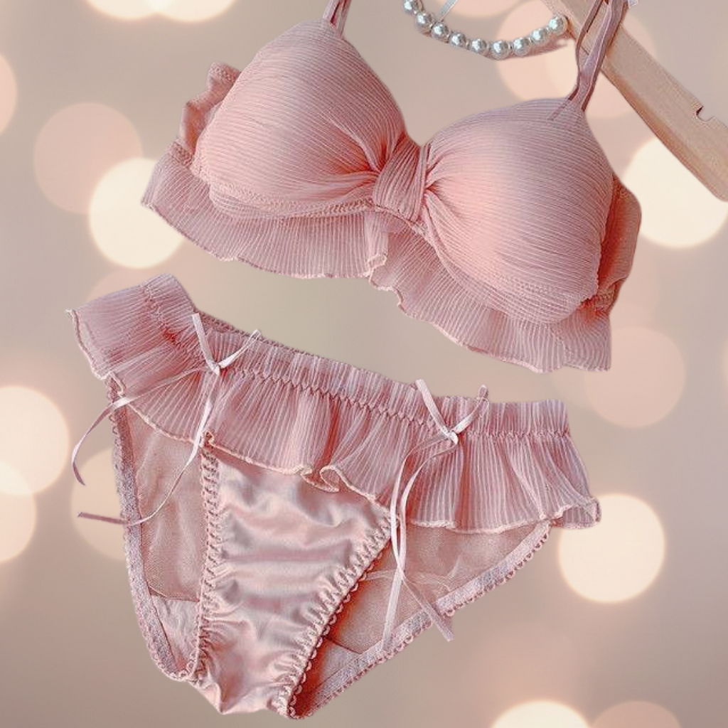 Buy Lace Padded Bra Set Online At Best Price - Premium Lingerie Sets