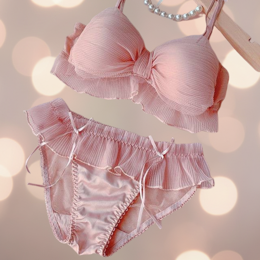 Buy Lace Padded Bra Set Online At Best Price - Premium Lingerie Sets