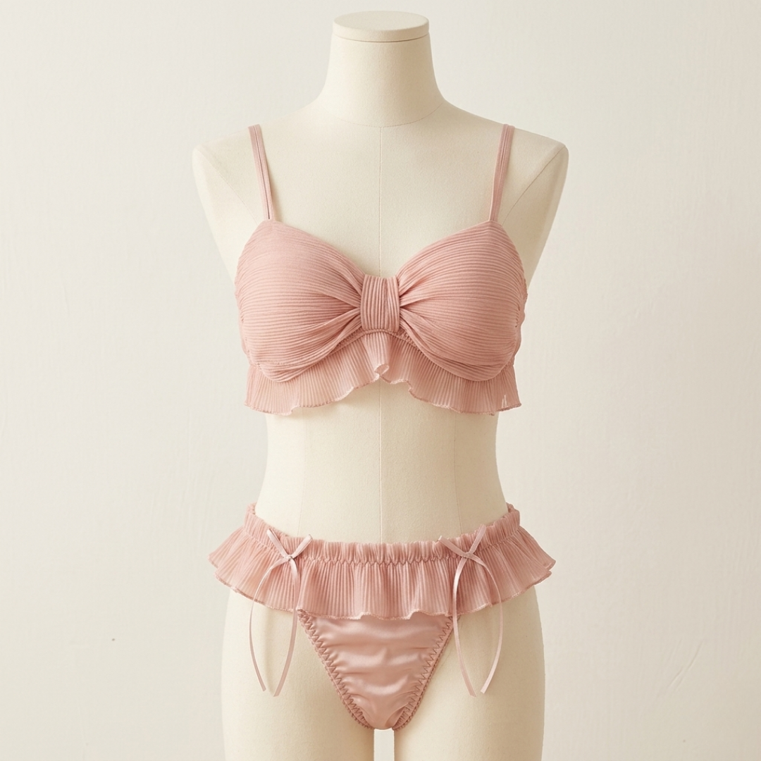 Buy Lace Padded Bra Set Online At Best Price - Premium Lingerie Sets