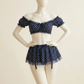 Midnight Dottie Flirt Lingerie Set