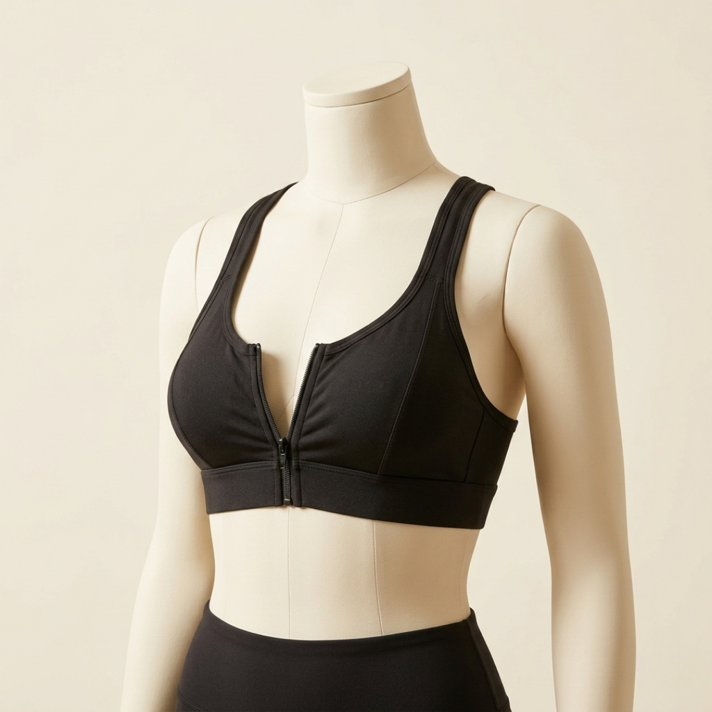 Buy Sports Bra For Women - Noirix Jet Black