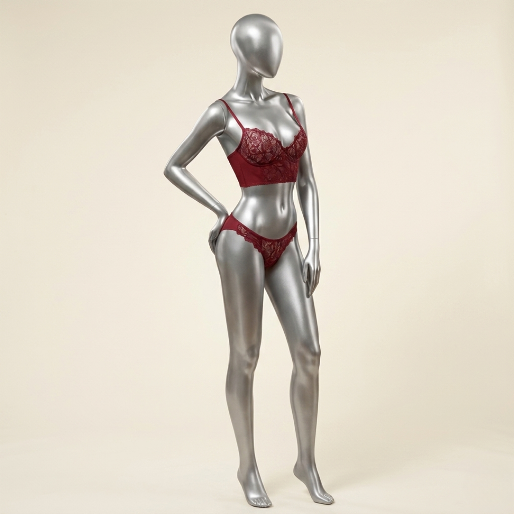 Mulaima Ruby Lace Lingerie Set –  Ruby