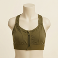 Shop Terrafit Front Zip Sports Bra - Support Sports Bra