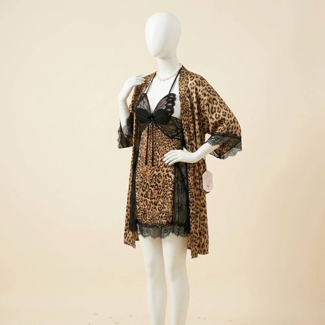 Wild Desire Three-Piece Nightwear Set