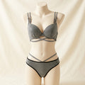 FairyShine Sparkle Push-Up Bra & Panty Set