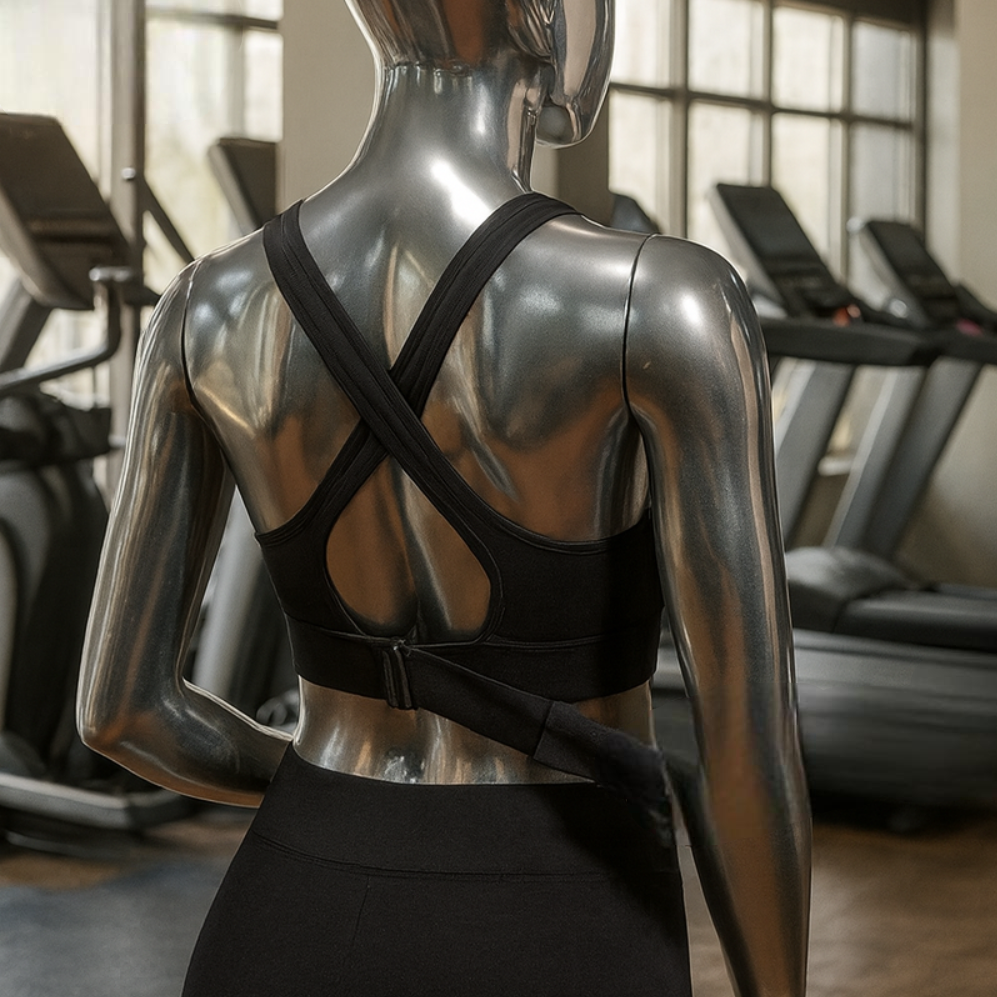 Buy Sports Bra For Women - Noirix Jet Black