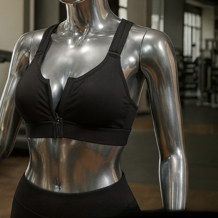 Buy Sports Bra For Women - Noirix Jet Black