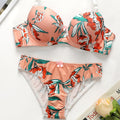 Bloom & Bliss Floral Underwire Lingerie Set
