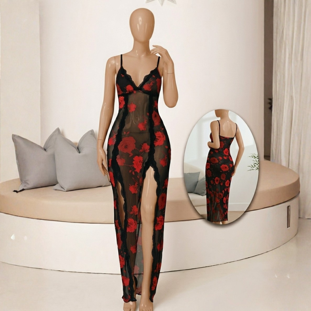 Floral Soft Touch Sleep Gown Set