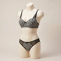 Chic Plaid Bra & Panty Set