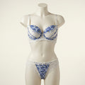 Radiant Lace-Overlay Push-Up & Panty Set