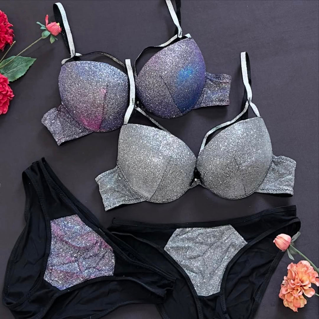 Starlight Shimmer Sparkle Bra & Panty Set