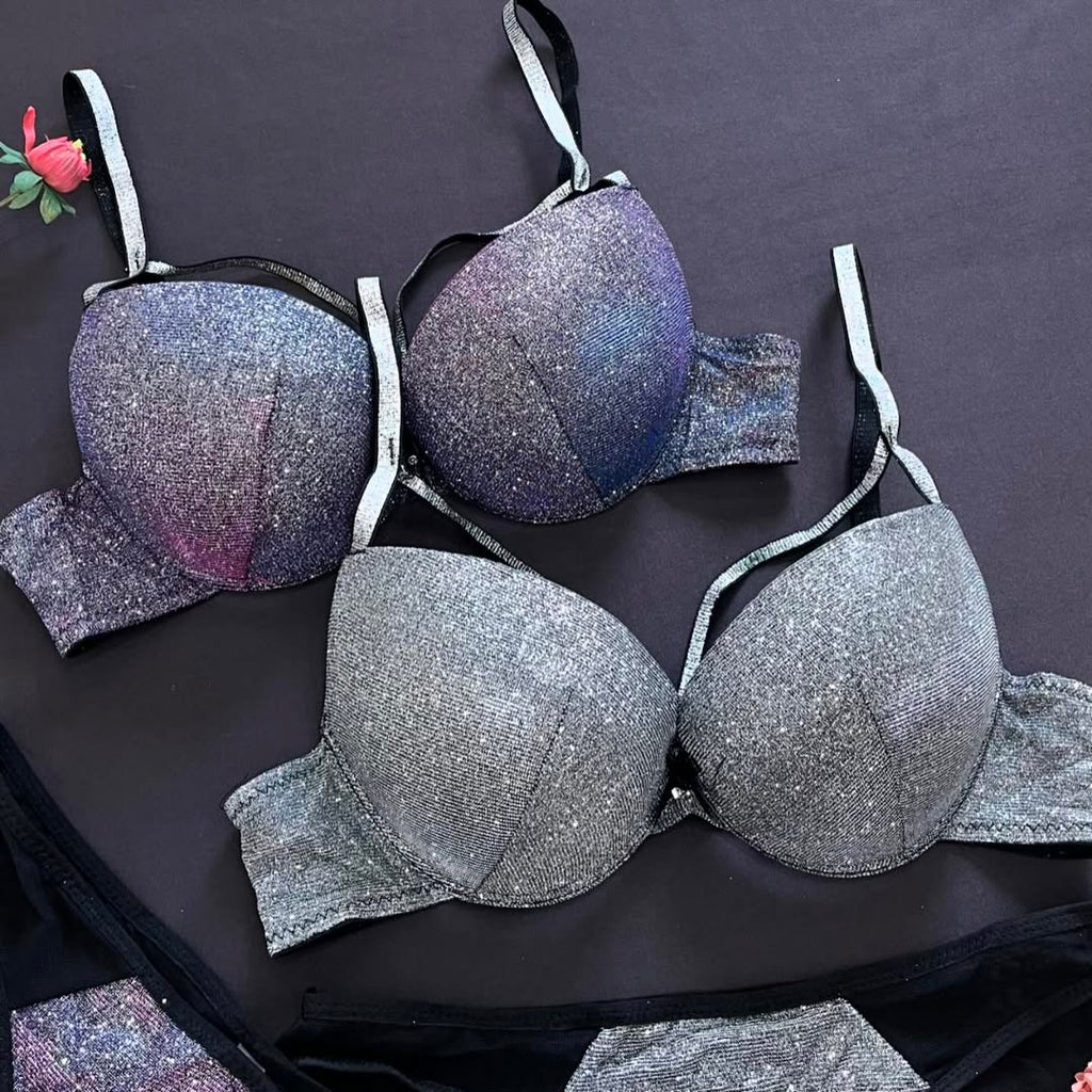 Starlight Shimmer Sparkle Bra & Panty Set