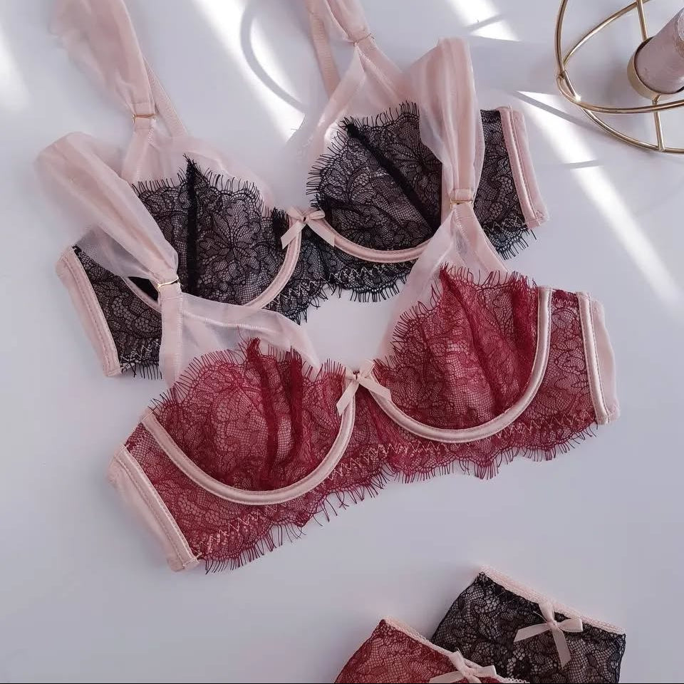 Serene Lace Ultra-Thin Wireless Comfort Set