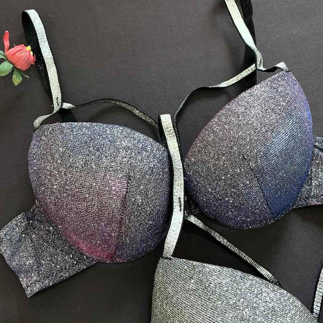 Starlight Shimmer Sparkle Bra & Panty Set