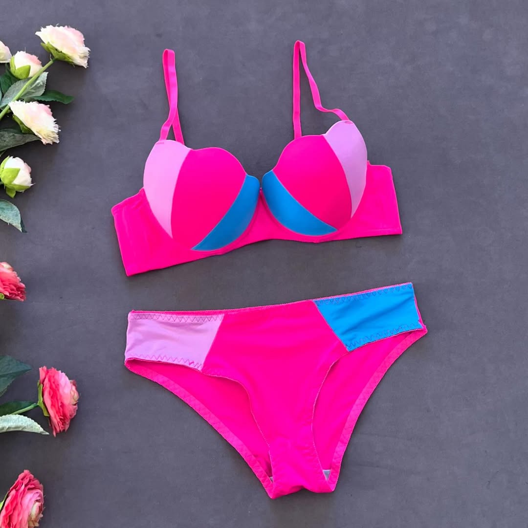 Signature Duo-Tone Sporty Push-Up Set