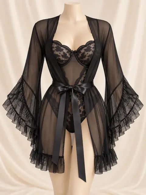 Midnight Dream 3 Piece Set in Black or Blue