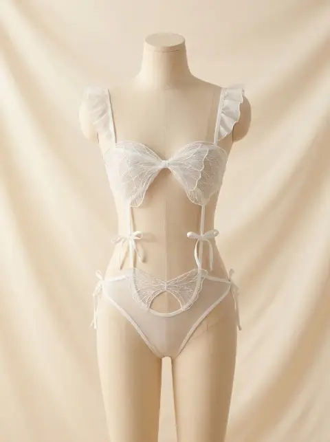 Midnight Fringe Statement Lingerie