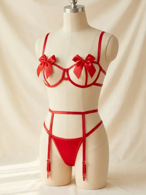 Premium Bridal Honeymoon Nightwear Set