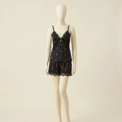 Relaxed Breathable Night Gown Set