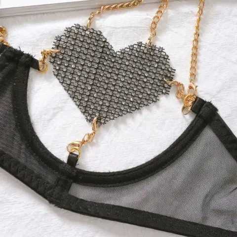 Ruby Romance Two Piece Lingerie Set (view 4)
