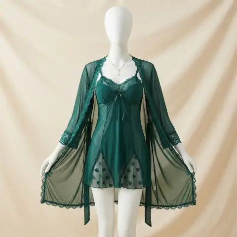 Smooth Satin Night Dress